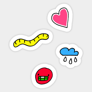 Funny Doodles Sticker